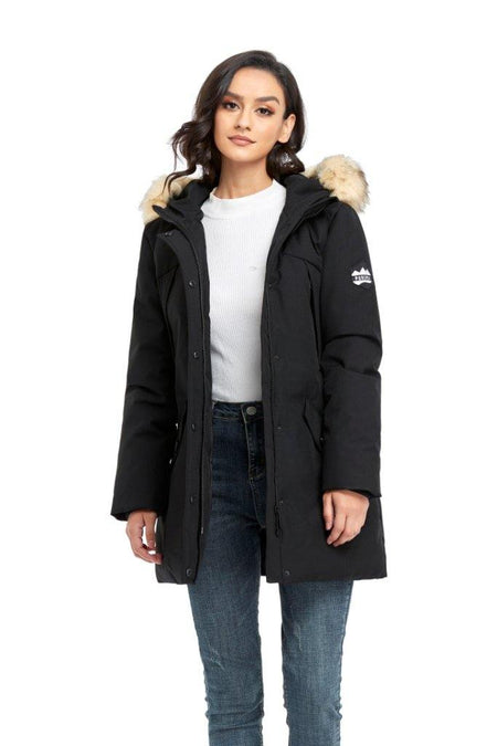 Ladies Down Alternative Long Thicken Parka -XPX13-regular fit - PUREMSX