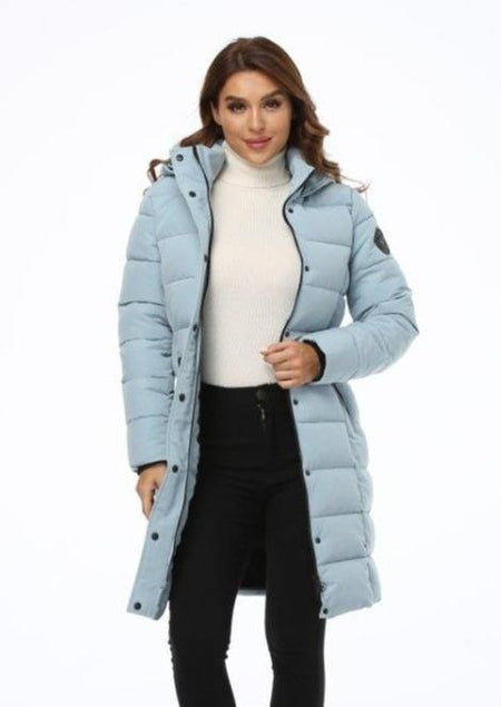 Women's Recycled Down Alternative Thickened Long Overcoat-XPX15-regular fit - PUREMSX