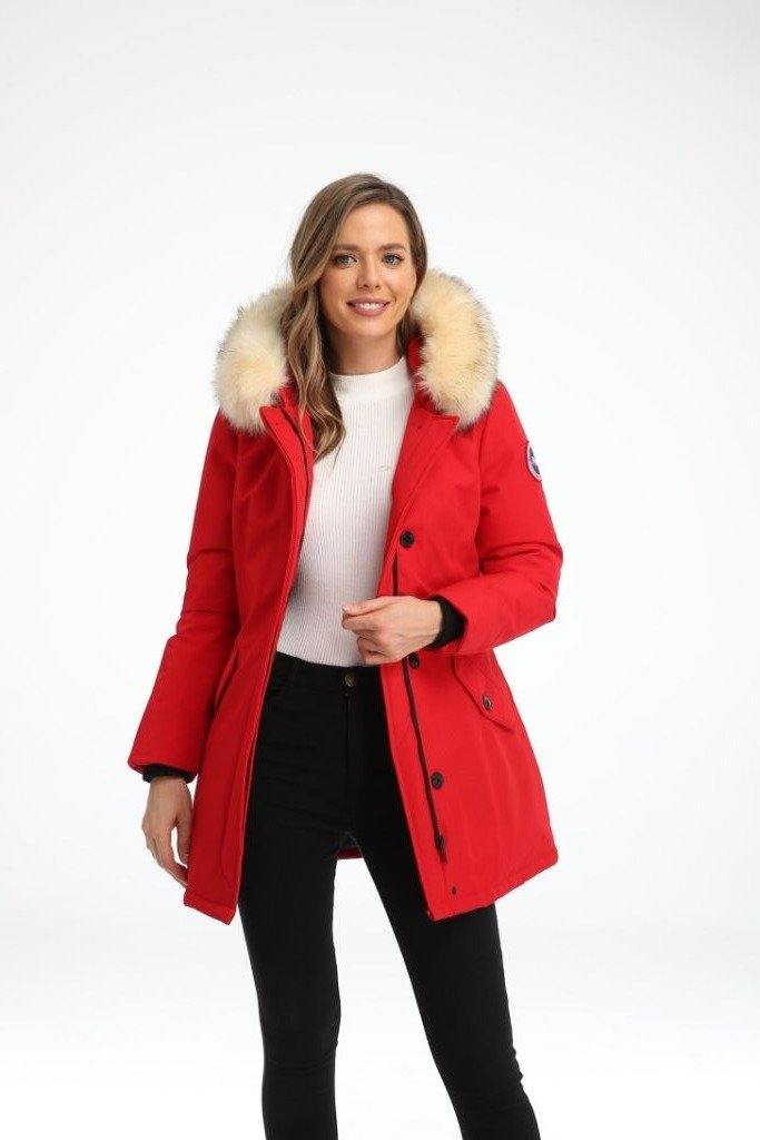 Cappotto Invernale Bambina Nemopter - Parka Lungo Con Pelliccia, Caldo E Fashion - Foto 1