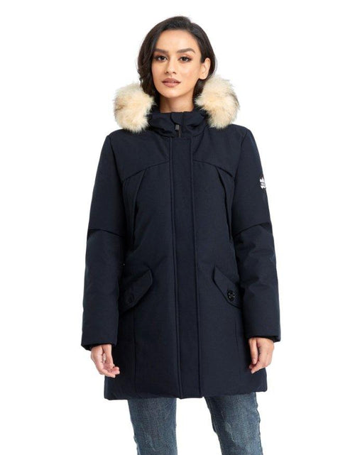 Load image into Gallery viewer, Ladies Down Alternative Long Thicken Parka -XPX13-regular fit - PUREMSX
